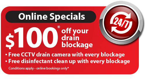 blocked drains specials